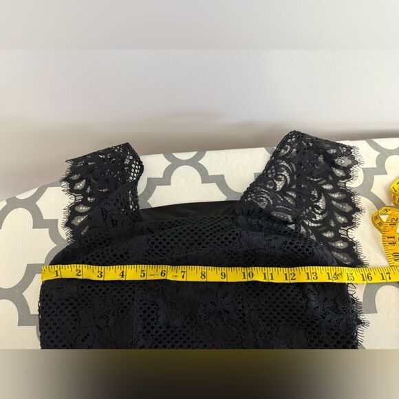 For love&lemons lace open back Dress NWT Size L - Picture 11 of 12